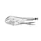 Teng Tools 12" Plated, Serrated & Flat Power Grip Locking Pliers - 401-12F 401-12F - alternate 1